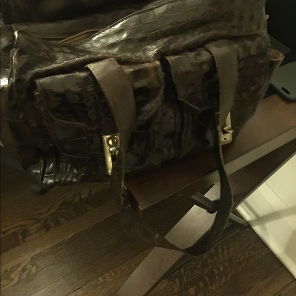 Bergdorf Goodman croc or gator purse-20yrs old min - Picture 2 of 6